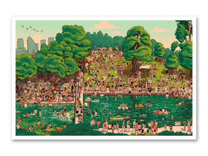 Barton Springs Print (signed)
