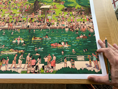Barton Springs Print (signed)