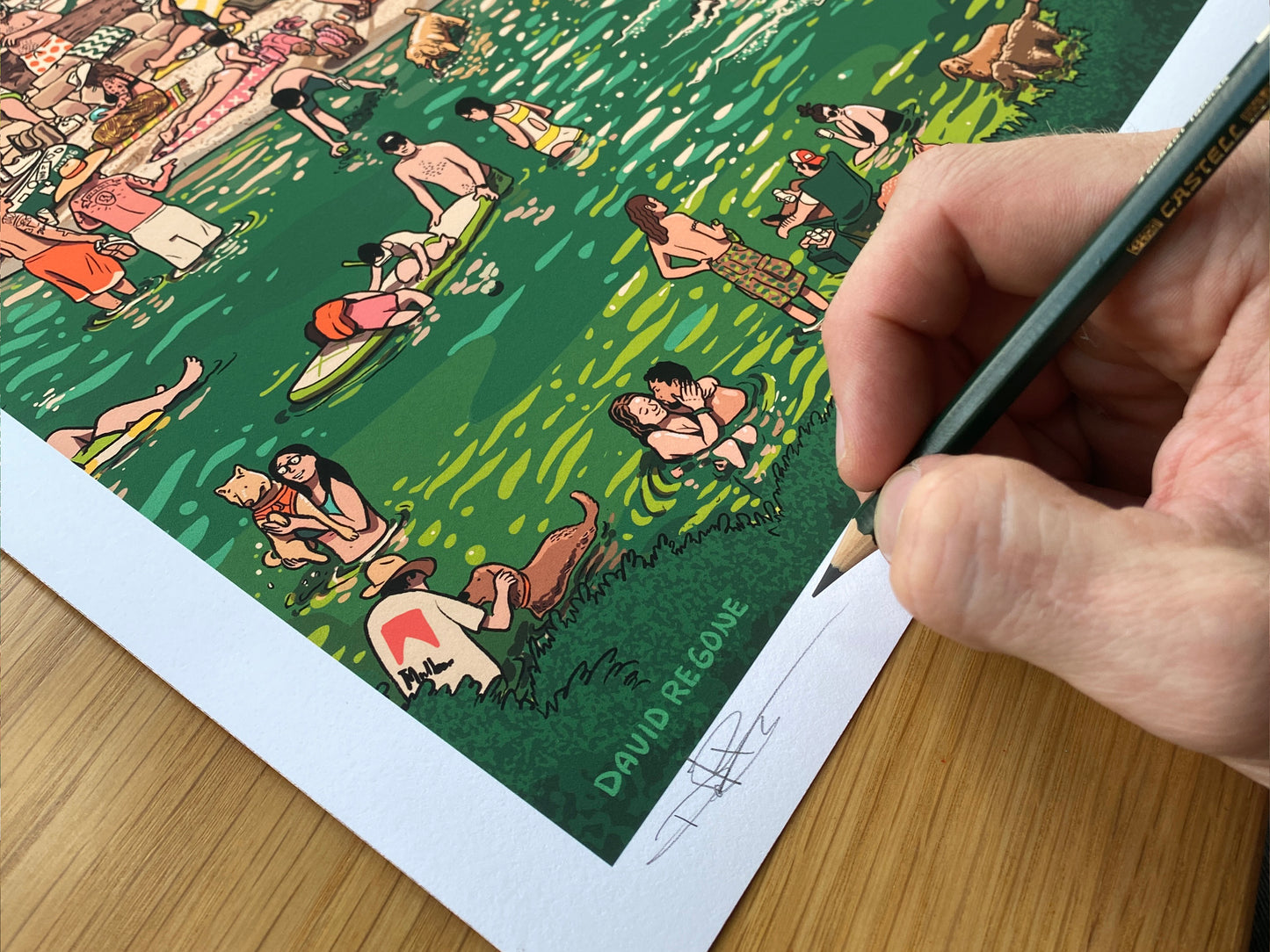 Barton Springs Print (signed)