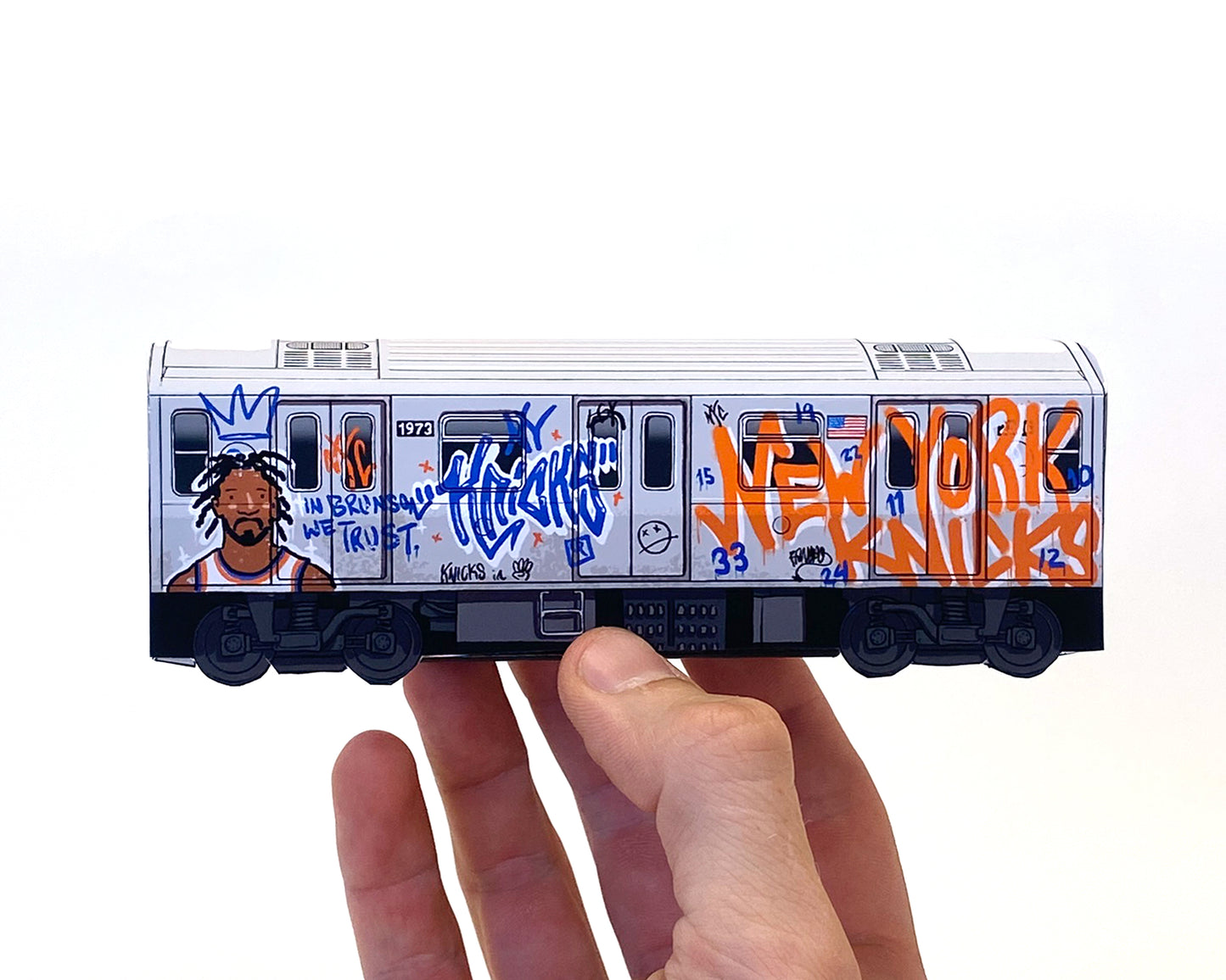 Foldables: New York Knicks Subway