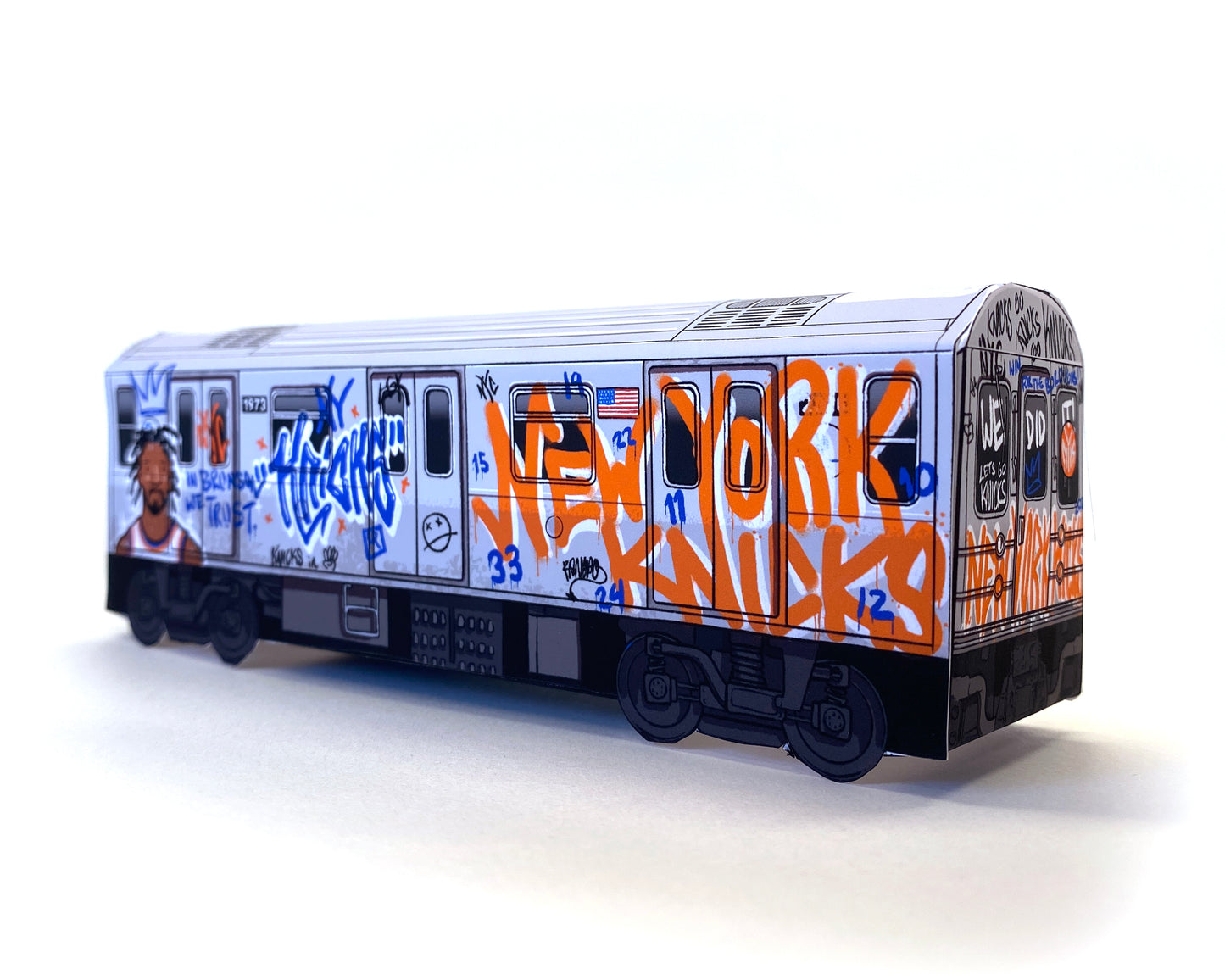Foldables: New York Knicks Subway