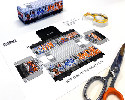 Foldables: New York Knicks Subway